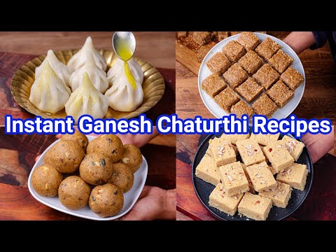 Instant Ganesh Chaturthi Recipes – Ganapathi Festival Recipes | Ganesh Chauthi Prasadam Recipes