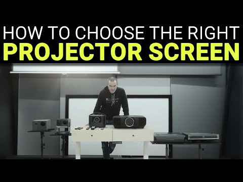 Projector Screen Buyer's Guide 2025 – Watch BEFORE You Buy.