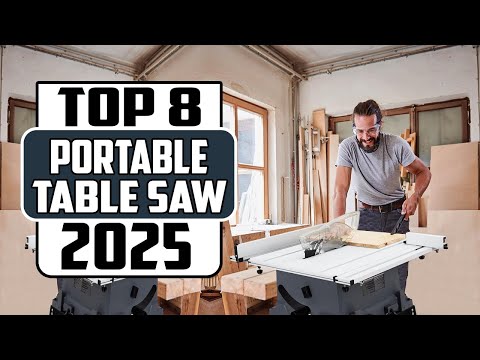 Top 8 BEST Portable Table Saws of 2025 (Don’t Buy Before Watching This!)