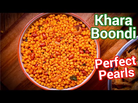 How to Make Khara Boondi in 10 Mins | Boondi Recipe | Best Festive Snack – Quick Festival Condiment