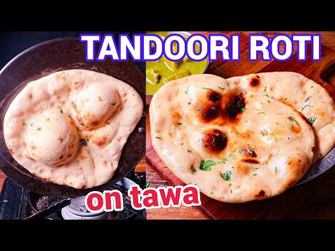 Dhaba Style Tandoori Roti – No Oven No Tandoor Easy Tawa Method | Roti on Tawa Method Secret Tips