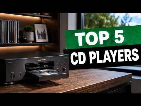 Top 5 BEST CD Players in (2026) | Don't Buy Until You Watch This!