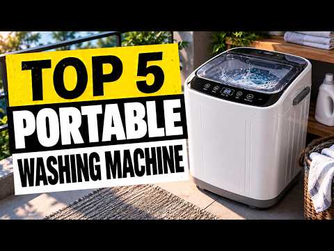 Top 5 BEST Portable Washing Machines 2026 That ACTUALLY Work (And Save Space!)