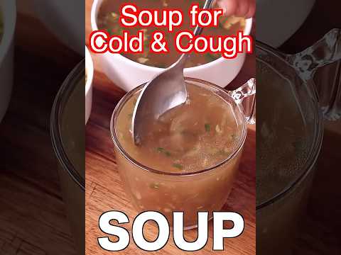 Hot Ginger Garlic Soup for Cold Cough | Soothing Winter Soup – Warm & Comforting Soup for Cold Days